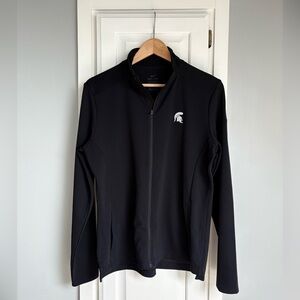 Nike || MSU Spartans Dri-Fit Zip-Up